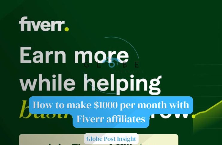 How to make $1000 per month with Fiverr affiliates